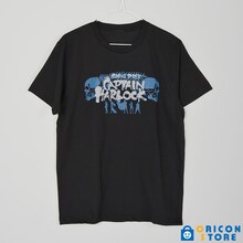 キャプテンハーロック Tシャツ ツインスカル（ブラック）(c)松本零士／キャプテン・ハーロック製作委員会