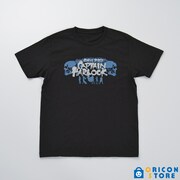 キャプテンハーロック Tシャツ ツインスカル（ブラック）(c)松本零士／キャプテン・ハーロック製作委員会