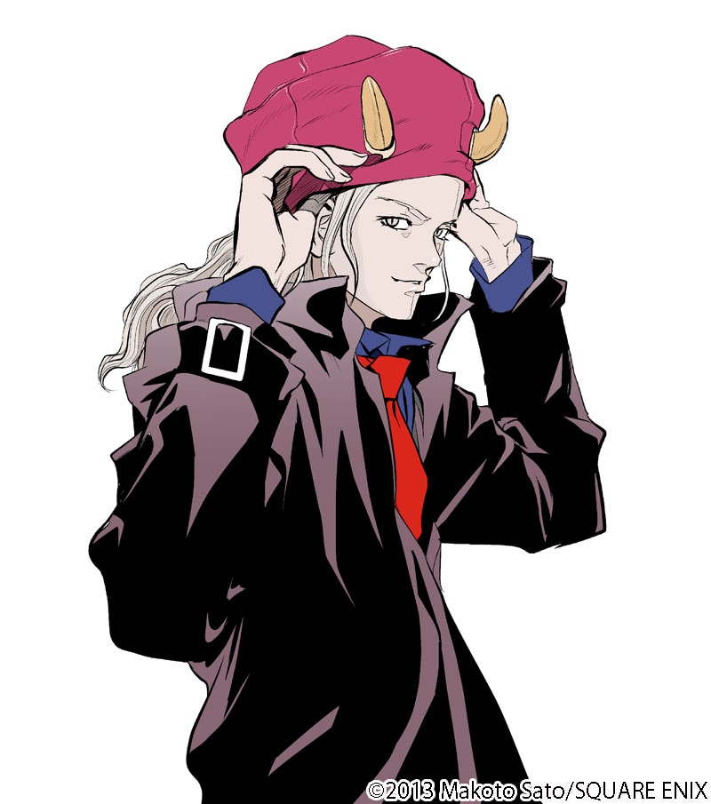 佐藤マコトの新連載「Qの系譜」カット