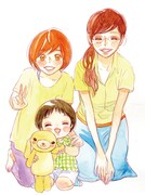 鳥野しの「オハナホロホロ」予告カット。