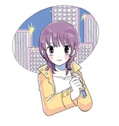 堤谷菜央の読切「ひがしの水平線」予告カット。