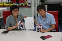 左から、黒岩よしひろ、岸本みゆき。