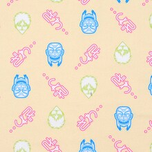 「アカギスプーン＆鷲巣フォーク＆ざわざわクロス」の絵柄。