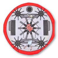 「亡者ルンバクッション」の裏面。