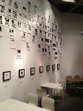 「西島大介：すべてがちょっとずつ優しい日曜日」展の展示風景。