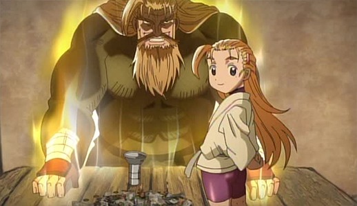 DVDに収録されるアニメより。