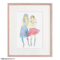 「青い花 最終巻表紙イラスト複製原画」。限定80枚すべてに直筆サインが入る。価格は3万円。