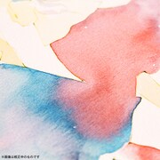 あーちゃんとふみちゃんの色彩が混ざり合っている。