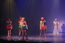 「美少女戦士セーラームーン-La Reconquista-」公開舞台稽古の様子。