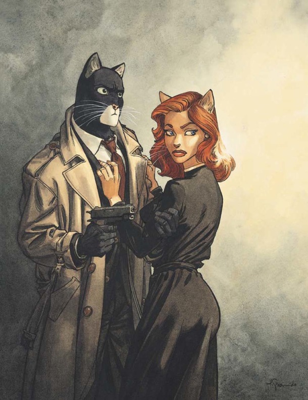 ブラックサッド (c)Dargaud-Guarnido-Díaz Canales.