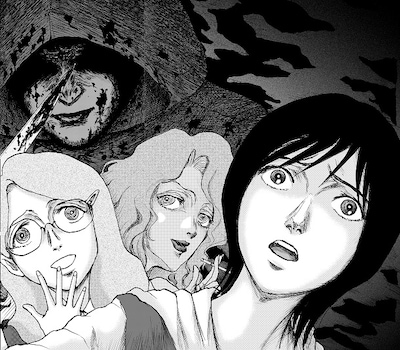 武富健治の新連載「ルームメイト」のカット。