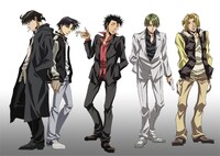 OVA「WILD ADAPTER」キャラクター設定画。