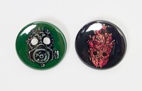 特典のミニバッジ。