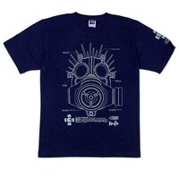 「VV GAS MASK MANUAL of KAIMAN T-SHIRTS (Navy)」