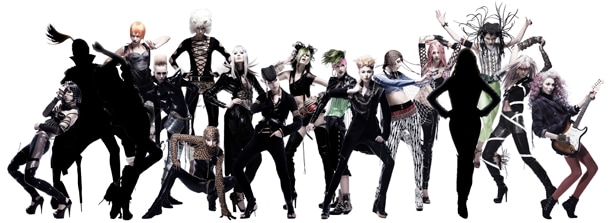 原田忠と「ジョジョの奇妙な冒険」のコラボーション作品。(c)荒木飛呂彦&LUCKY LAND COMMUNICATIONS/集英社 (c)LUCKY LAND COMMUNICATIONS/集英社