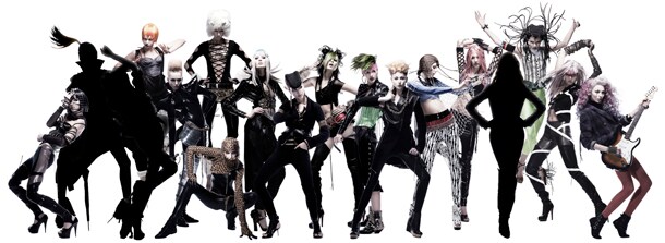 原田忠と「ジョジョの奇妙な冒険」のコラボーション作品。(c)荒木飛呂彦&LUCKY LAND COMMUNICATIONS/集英社 (c)LUCKY LAND COMMUNICATIONS/集英社