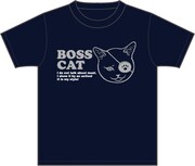 「プ～ねこ」の北道正幸、眼帯ボスネコのTシャツ発売