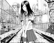 ゴーゴーバンチにて始まる、古屋兎丸の新連載「女子高生に殺されたい」のカット。