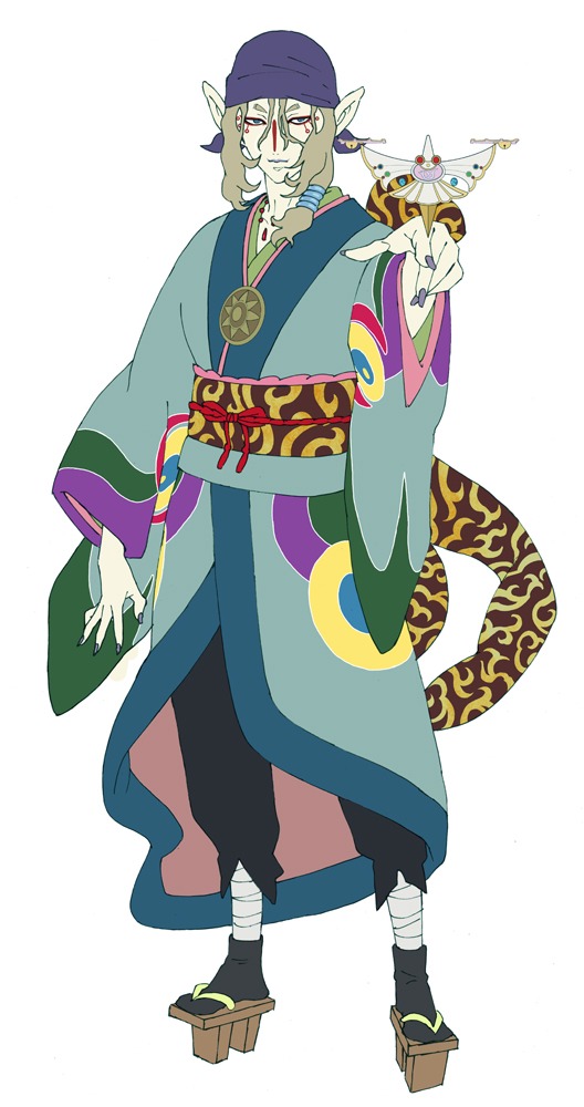 「モノノ怪－海坊主－」のカット。(c)蜷川ヤエコ/NSP 2013 (c)モノノ怪製作委員会