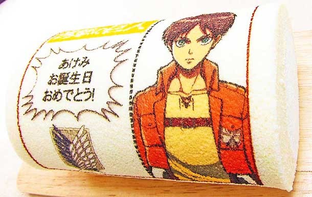 「エレン・イェーガー」のメッセージ入りプリロール。(c)諫山創・講談社／「進撃の巨人」製作委員会