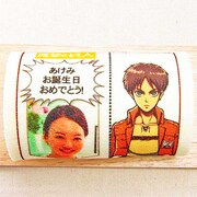 「エレン・イェーガー」の写真＆メッセージ入りプリロール。(c)諫山創・講談社／「進撃の巨人」製作委員会