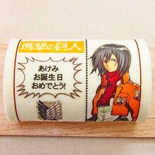 「ミカサ・アッカーマン」のメッセージ入りプリロール。(c)諫山創・講談社／「進撃の巨人」製作委員会