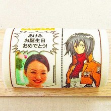 「ミカサ・アッカーマン」の写真＆メッセージ入りプリロール。(c)諫山創・講談社／「進撃の巨人」製作委員会