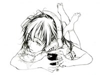 松本嵩春「嫌いになれない（仮）」の予告カット。