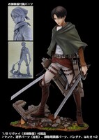 「1/8 リヴァイ（お掃除版）」（画像は開発中のもの）。(c)諫山創・講談社/「進撃の巨人」製作委員会