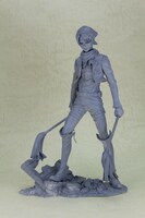 「1/8 リヴァイ（お掃除版）」（画像は開発中のもの）。(c)諫山創・講談社/「進撃の巨人」製作委員会