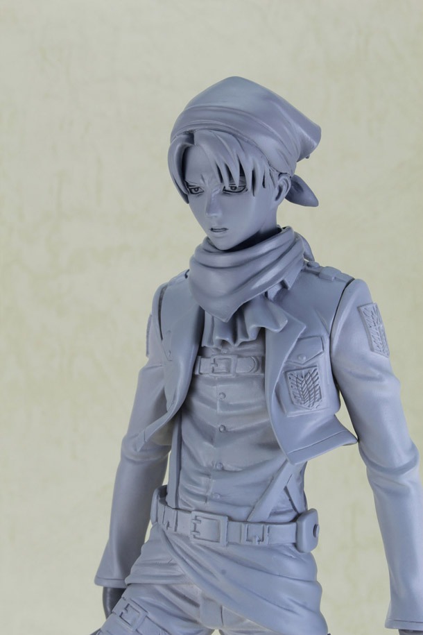 「1/8 リヴァイ（お掃除版）」（画像は開発中のもの）。(c)諫山創・講談社/「進撃の巨人」製作委員会