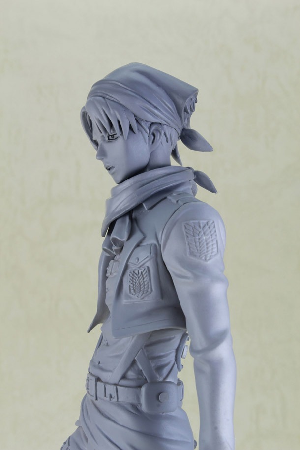 「1/8 リヴァイ（お掃除版）」（画像は開発中のもの）。(c)諫山創・講談社/「進撃の巨人」製作委員会