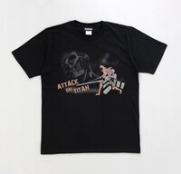 「進撃の巨人 Tシャツ エレン＆巨人『VIVID SHADOW』」(c)諫山創・講談社／「進撃の巨人」製作委員会