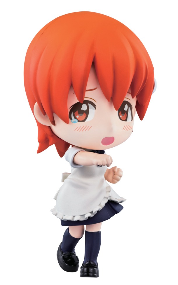 C賞「伊波まひる きゅんキャラ」拳を突き出す伊波。(c)高津カリノ/スクウェアエニックス・「WORKING!!2」製作委員会