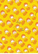 J賞「クリアファイル【3枚セット】」の1種。(c)高津カリノ/スクウェアエニックス・「WORKING!!2」製作委員会