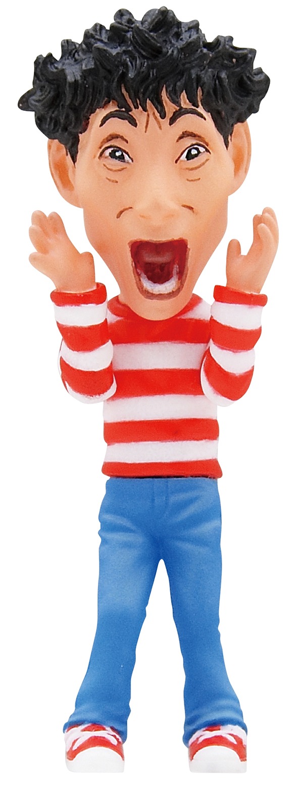 楳図かずお フィギュアストラップ「恐怖顔」(c)楳図かずお