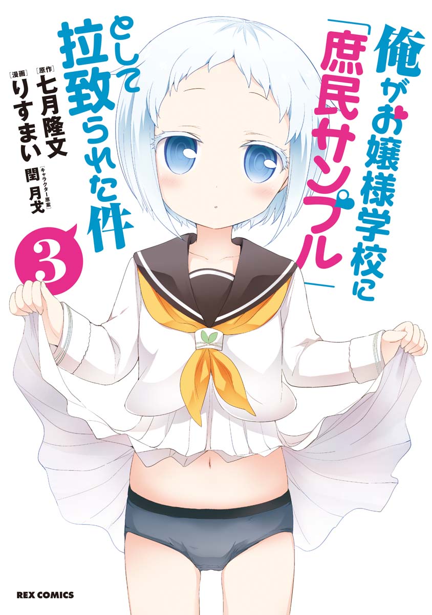 「俺がお嬢様学校に『庶民サンプル』として拉致られた件」3巻