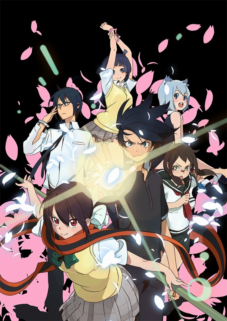 TVアニメ「夜桜四重奏～ハナノウタ～」キービジュアル (c)ヤスダスズヒト・講談社／ハナノウタ製作委員会