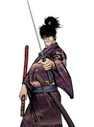 「十～忍法魔界転生～」の十兵衛。