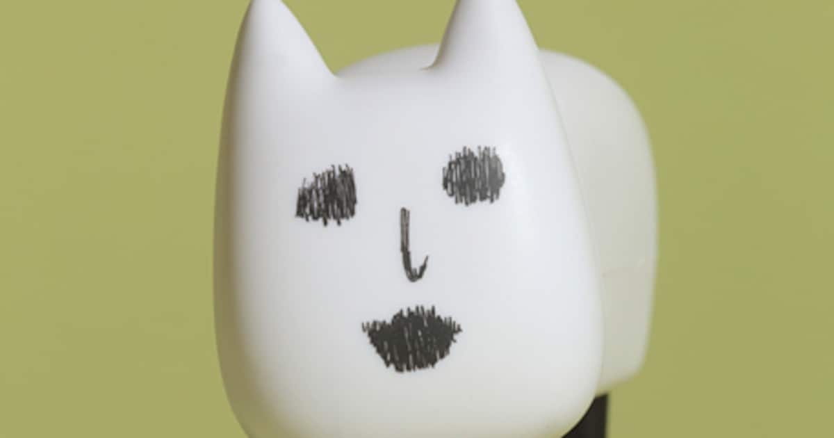 鬼灯の冷徹」白澤画伯の猫好好ちゃんが首振り人形に - コミックナタリー