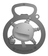 チケットに付く「もやしもん」ダイキャストボトルオープナー。