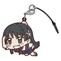 「とある科学の超電磁砲S」の「佐天涙子つままれストラップ」。(C)鎌池和馬／冬川基／アスキー・メディアワークス／PROJECT-RAILGUN S