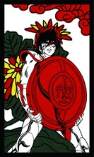 「燃えろ 聖闘士 花札」(c)車田正美／集英社・東映アニメーション