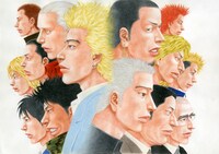 「新宿スワン」最終回の扉イラスト。