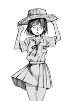 よしだもろへの読み切り「夢見る案山子」カット