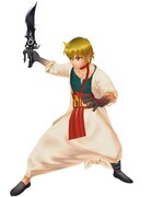 アリババのイメージカット。(c)大高忍／小学館・マギⅡ製作委員会・MBS (c)2013 NBGI