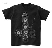 カサハラテツローのTシャツ「セクシー・ゲージ」（ブラック）。