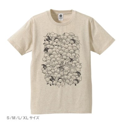 もやしもん 菌Tシャツ（ヘザーベージュ）。価格は3780円。