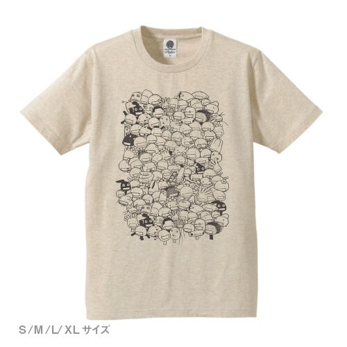 もやしもん 菌Tシャツ（ヘザーベージュ）。価格は3780円。