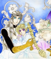 中山星香「花冠の竜の国 2nd」の扉イラスト。